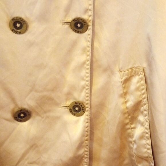 Silky Gold Michael Kors Designer Jacket!* - Picture 3 of 5